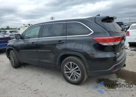 2018 Toyota Highlander Se из США, поврежденный, VIN 5TDKZRFH5JS533914